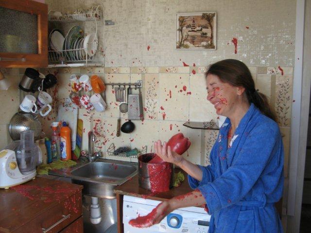 Результаты взрыва в жилом доме в Иркутске 