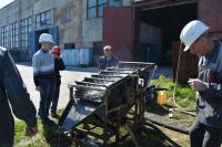Испытание нового оборудования на заводе 