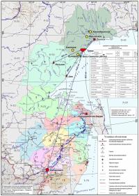 Рис.1. Участок Турка на административной карте